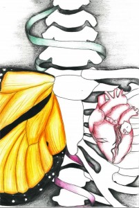 Drawing of mental health issues