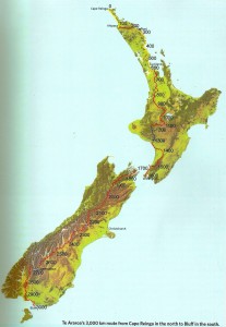 Te Araroa Map progress 240913