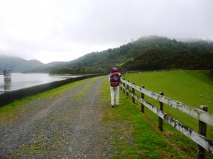 Wairoa Dam wall